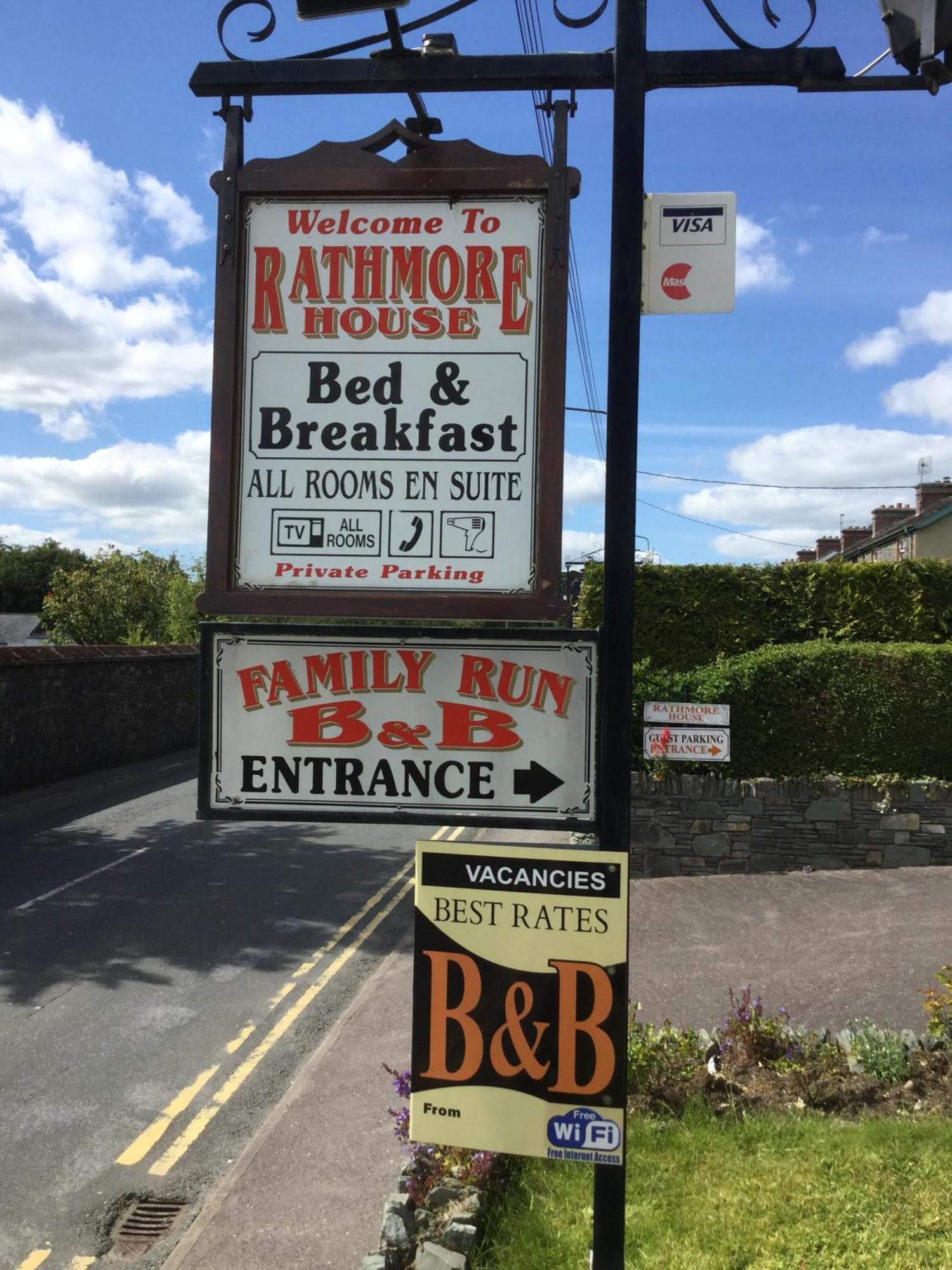 キラーニー Rathmore House Bed & Breakfast エクステリア 写真
